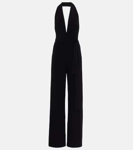 Halterneck jersey jumpsuit - Norma Kamali - Modalova