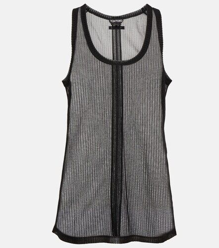 Tank top de jersey semitransparente - Tom Ford - Modalova