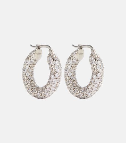 Crystal-embellished earrings - Jil Sander - Modalova