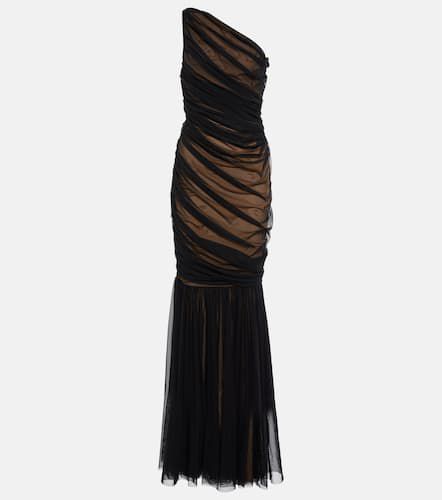 Diana ruched fishtail gown - Norma Kamali - Modalova