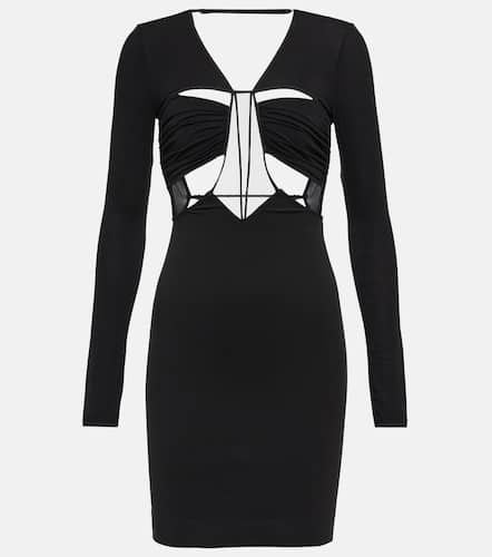 Cutout jersey minidress - Nensi Dojaka - Modalova