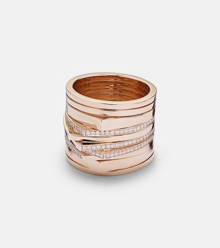 Antifer anillo de oro rosa de 18 ct con diamantes - Repossi - Modalova