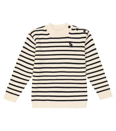 Dantes striped wool and cotton sweater - Bonpoint - Modalova