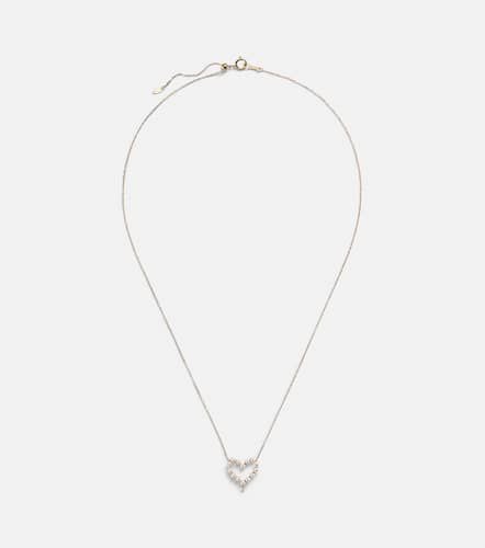 PersÃ©e 18kt necklace with diamond and pearls - Persee - Modalova