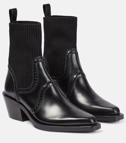 ChloÃ© Nellie leather ankle boots - Chloe - Modalova