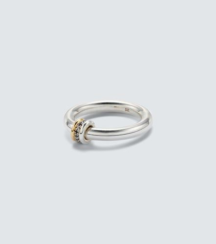 Anello Sirius Max in oro 18kt e sterling con diamanti neri - Spinelli Kilcollin - Modalova