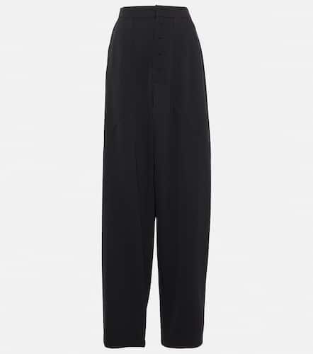 High-rise tapered wool pants - Stella McCartney - Modalova