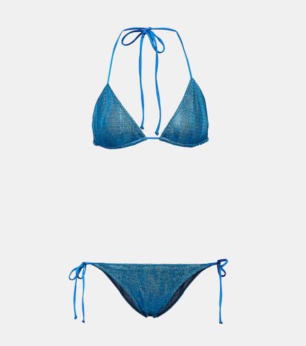 Jacquard triangle low-rise bikini - Missoni Mare - Modalova