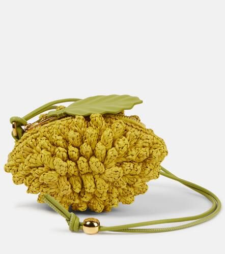 Paula's Ibiza Lemon raffia coin case - Loewe - Modalova