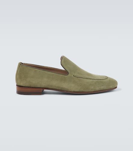 Manolo Blahnik Truro suede loafers - Manolo Blahnik - Modalova