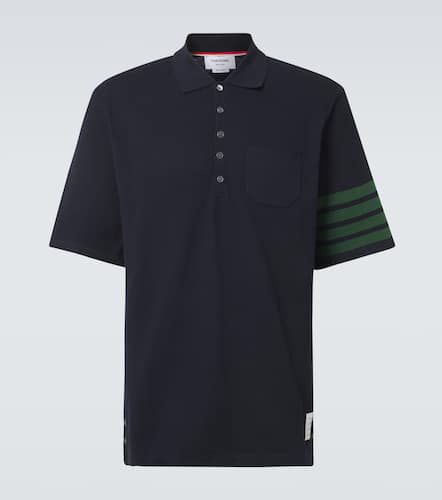 Bar cotton piquÃ© polo shirt - Thom Browne - Modalova