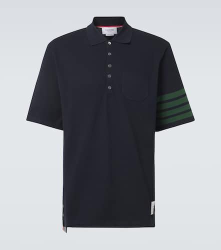 Bar cotton piqué polo shirt - Thom Browne - Modalova