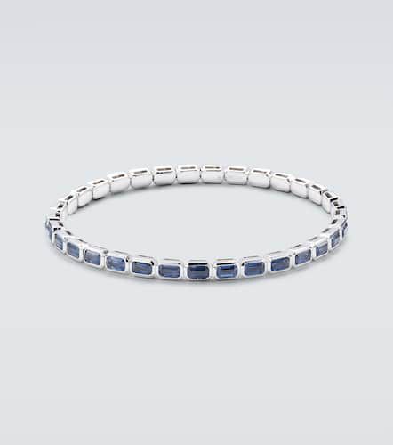 Kt white gold bracelet with sapphires and diamonds - Shay Jewelry - Modalova