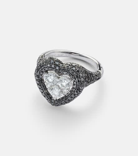 Manaal 18kt white gold ring with diamonds - Kamyen - Modalova