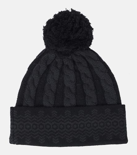 Bobble cable-knit wool beanie - Perfect Moment - Modalova