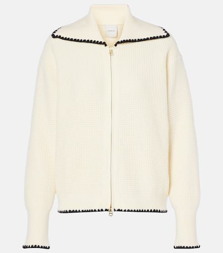 Sibley waffle-knit zip-up cardigan - Varley - Modalova