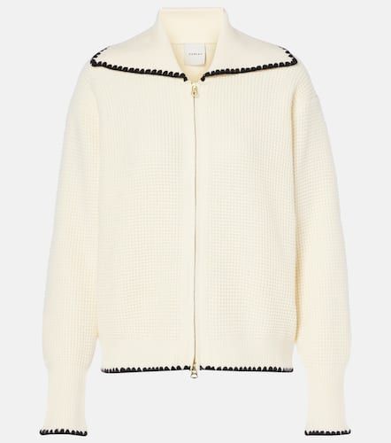 Sibley waffle-knit zip-up cardigan - Varley - Modalova