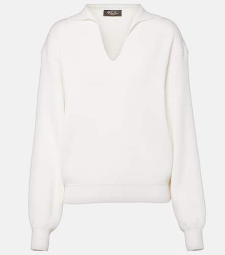 Tazawa cotton polo sweater - Loro Piana - Modalova