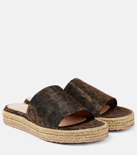 Alpargatas con plataforma estampadas - Gianvito Rossi - Modalova