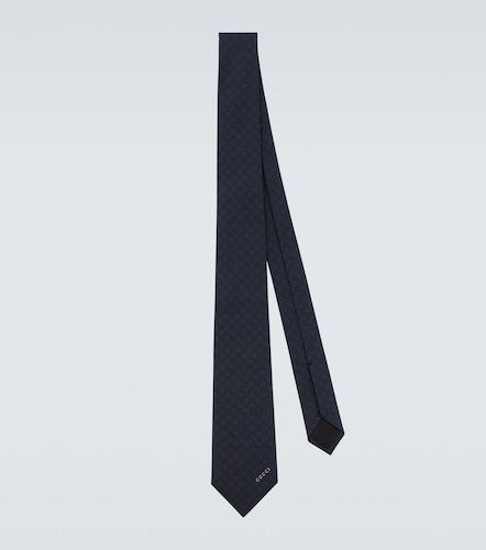 Gucci Cravatta Horsebit in seta - Gucci - Modalova
