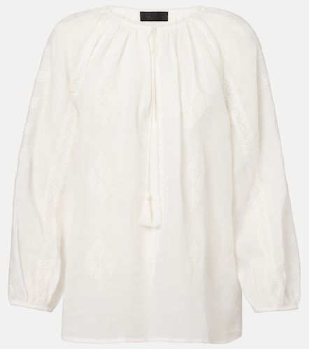 Nili Lotan Blusa de ramio bordada - Nili Lotan - Modalova