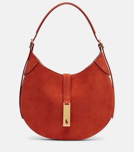 Borsa Polo Id Medium in suede - Polo Ralph Lauren - Modalova