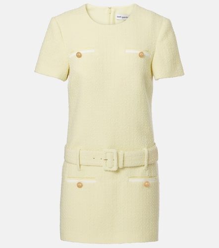 Belted boucle minidress - Self-Portrait - Modalova
