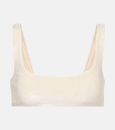 Rounded Edges terry bikini top - Jade Swim - Modalova