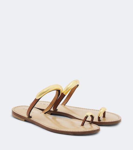 Samburu embellished leather sandals - Amanu - Modalova