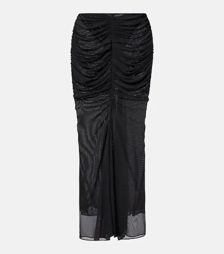 Mugler Falda larga fruncida - Mugler - Modalova