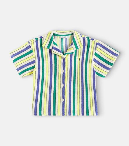 Camiseta de rizo de algodón a rayas - Bobo Choses - Modalova