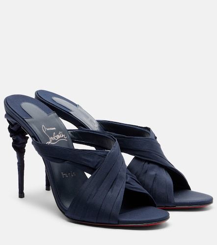Mules Affabula de tafetán - Christian Louboutin - Modalova