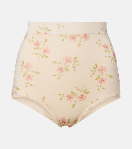 Simone Rocha Shorts rectos florales - Simone Rocha - Modalova