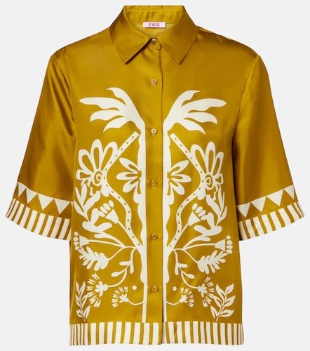 Camicia Émeraude in twill di seta - Eres - Modalova