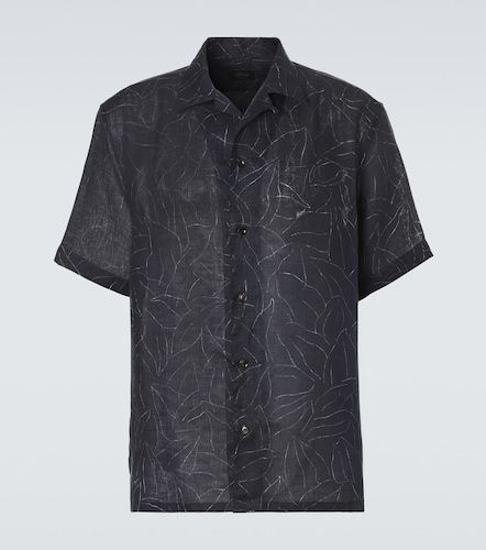 Brioni Camisa de lino estampada - Brioni - Modalova