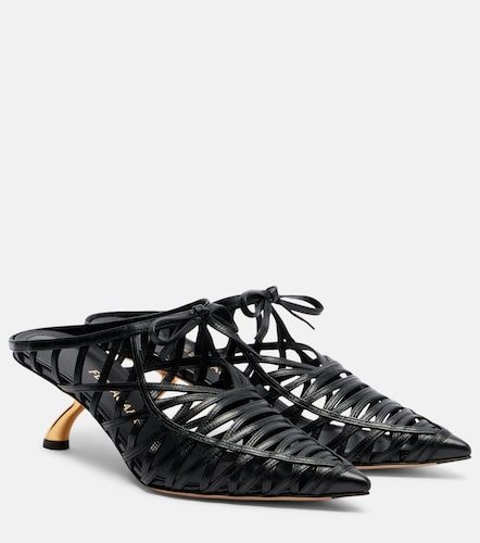 Ferragamo Cirry leather mules - Ferragamo - Modalova