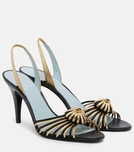 Cour Royal leather slingback sandals - Valentino Garavani - Modalova