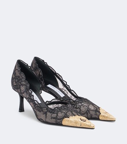 Pumps Faiz aus Spitze mit Leder - Jimmy Choo - Modalova
