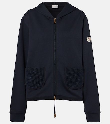 Sudadera con capucha en mezcla de algodón - Moncler - Modalova