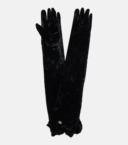 VLogo velvet gloves - Valentino Garavani - Modalova