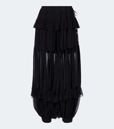 Chloé Pantaloni balloon in chiffon di seta - Chloe - Modalova