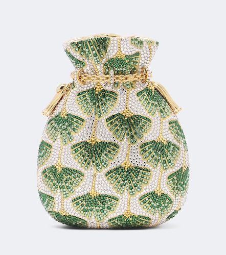 Ginkgo crystal-embellished clutch - Judith Leiber Couture - Modalova