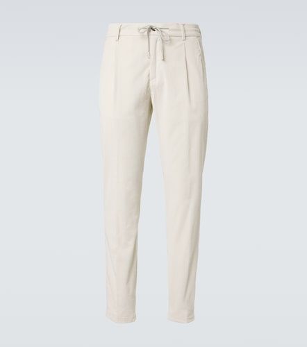 Pantalones tapered de pana en mezcla de algodón - Eleventy - Modalova