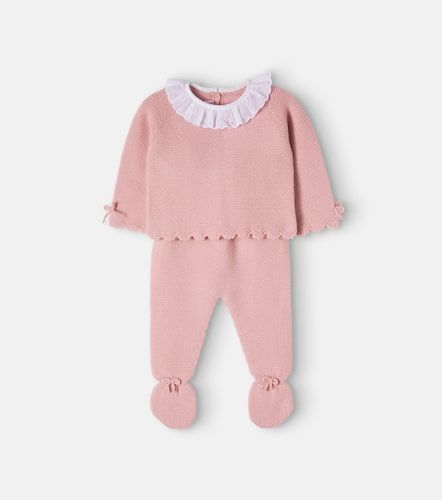 Bebé - Set de jersey y pantalones Leonor de lana - La Coqueta - Modalova