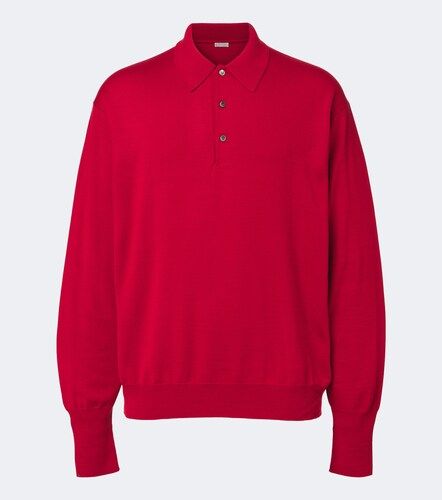 A.Presse Pullover polo in lana - A.Presse - Modalova