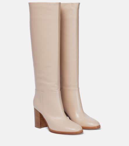 Santiago leather knee-high boots - Gianvito Rossi - Modalova