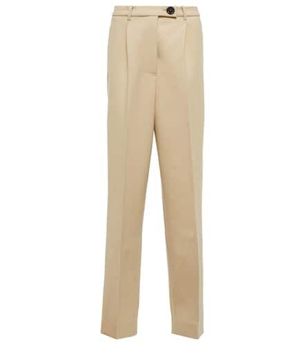 High-rise wool-blend straight pants - Peter Do - Modalova