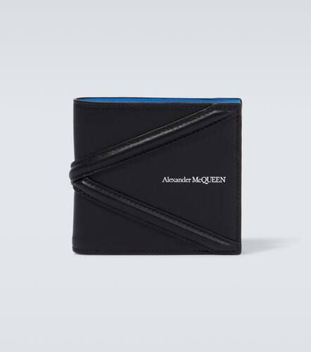 Bifold leather wallet - Alexander McQueen - Modalova