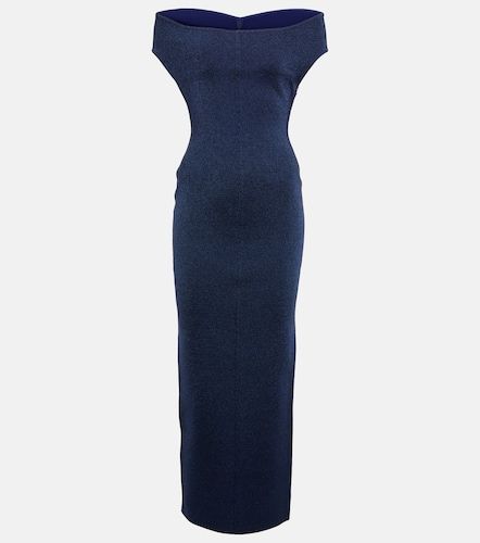 Off-shoulder wool-blend LurexÂ® gown - Alaia - Modalova