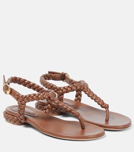 Ravello braided nappa flat sandals - Gianvito Rossi - Modalova